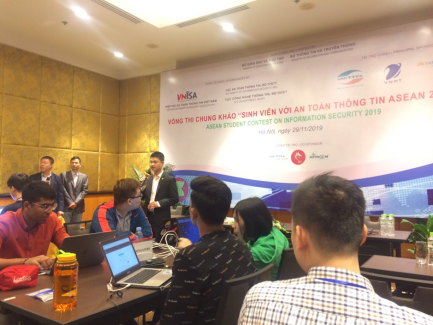 Chung khảo: “Cuộc thi sinh viên với An ninh An toàn Thông tin Asean 2019”