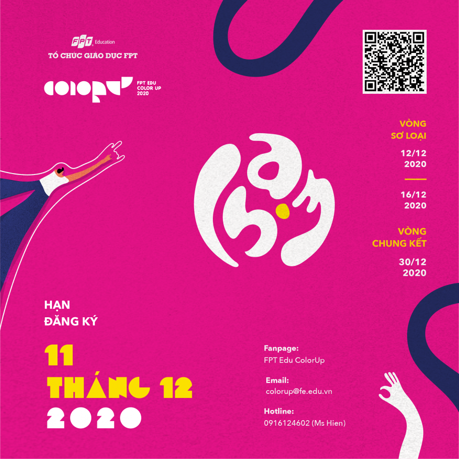 Cuộc thi Thiết kế Đồ hoạ Color Up 2020 trở lại với giải thưởng lên tới hơn 120 triệu đồng