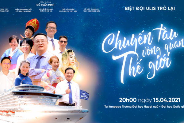 (Series video) livestream tư vấn tuyển sinh đại học năm 2021, ĐHNN, ĐHQGHN ngày 15/4/2021