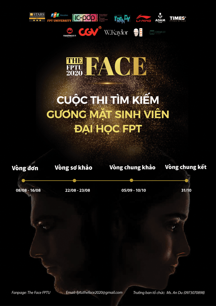 Chính thức mở đơn đăng ký tuyển thí sinh The Face FPTU 2020