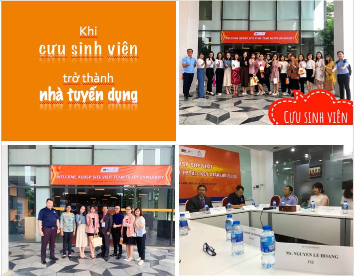 Nhiều cựu sinh viên vinh dự về trường dưới tư cách nhà tuyển dụng