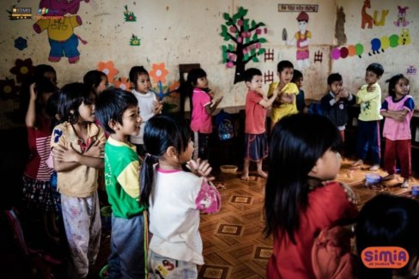 Hình ảnh của những em nhỏ tại tỉnh Gia Lai được ghi lại vào tháng 01/2019.