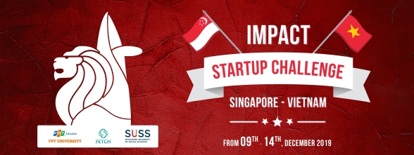 Giao lưu và phát triển ý tưởng Startup cùng sinh viên Singapore với Impact Startup Challenge