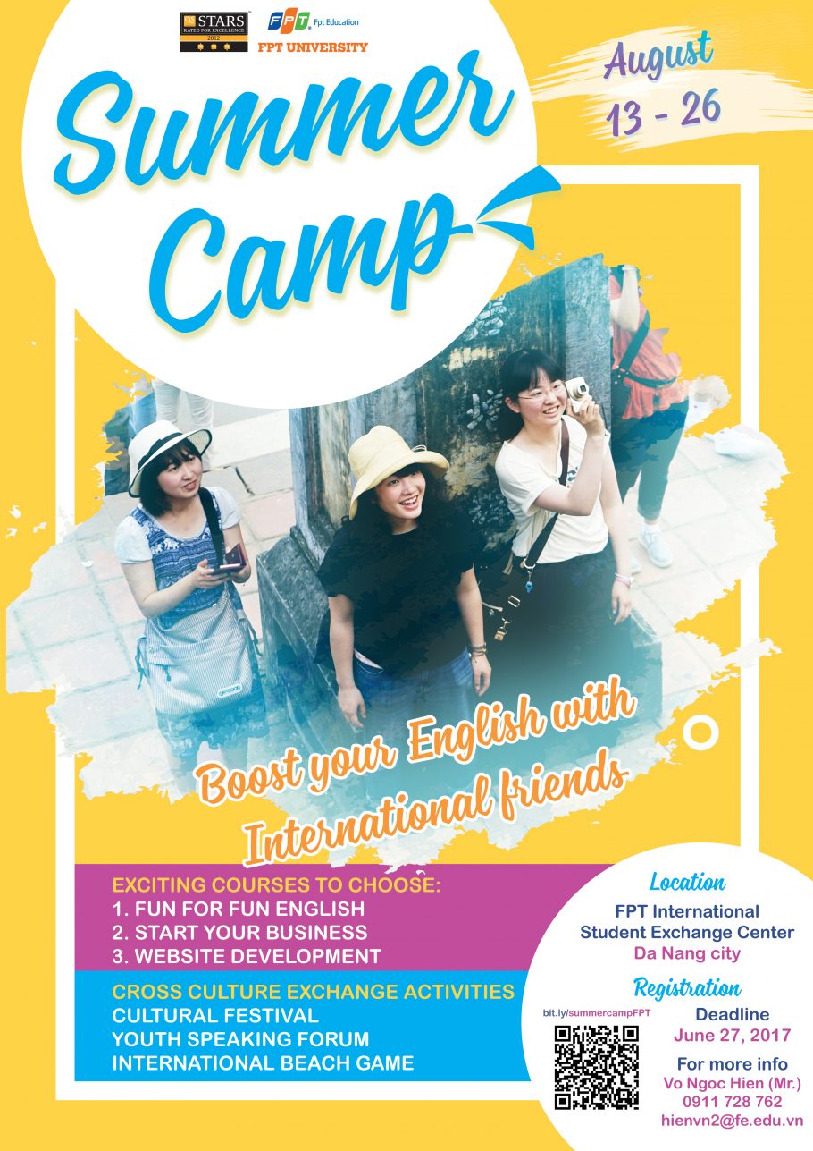 Trải nghiệm Summer Camp lần đầu tiên tại FISEC Đà Nẵng