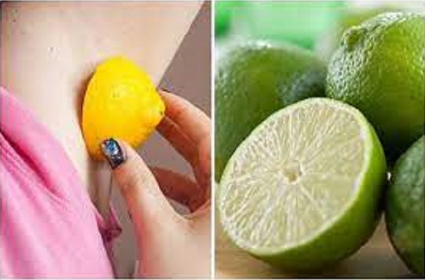 trị thâm nách bằng chanh