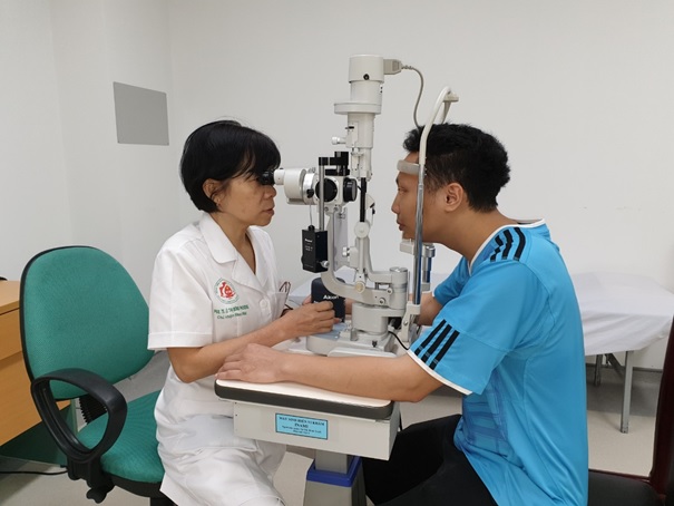 Triển khai khám sàng lọc phát hiện tổn thương mắt do bệnh đái tháo đường tại Bệnh viện TWQĐ 108