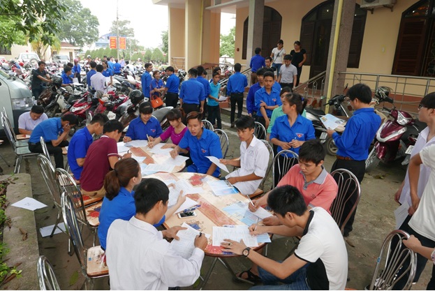 Tấm lòng của cán bộ, đoàn viện thanh niên huyện Đồng Hỷ tỉnh Thái Nguyên vì sức khoẻ cộng đồng