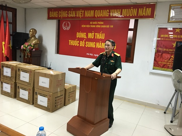 Đóng, mở thầu thuốc bổ sung năm 2016