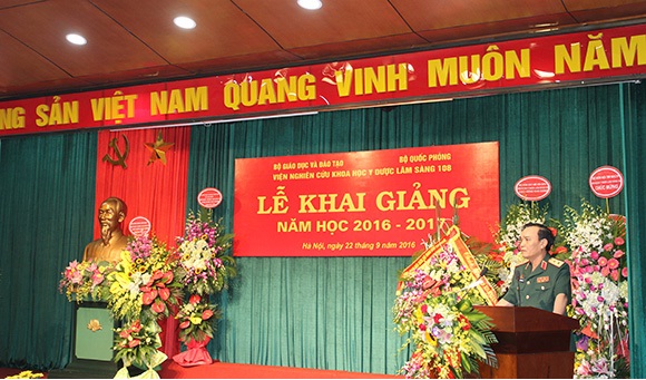 Viện Nghiên cứu khoa học Y Dược lâm sàng 108 khai giảng năm học mới
