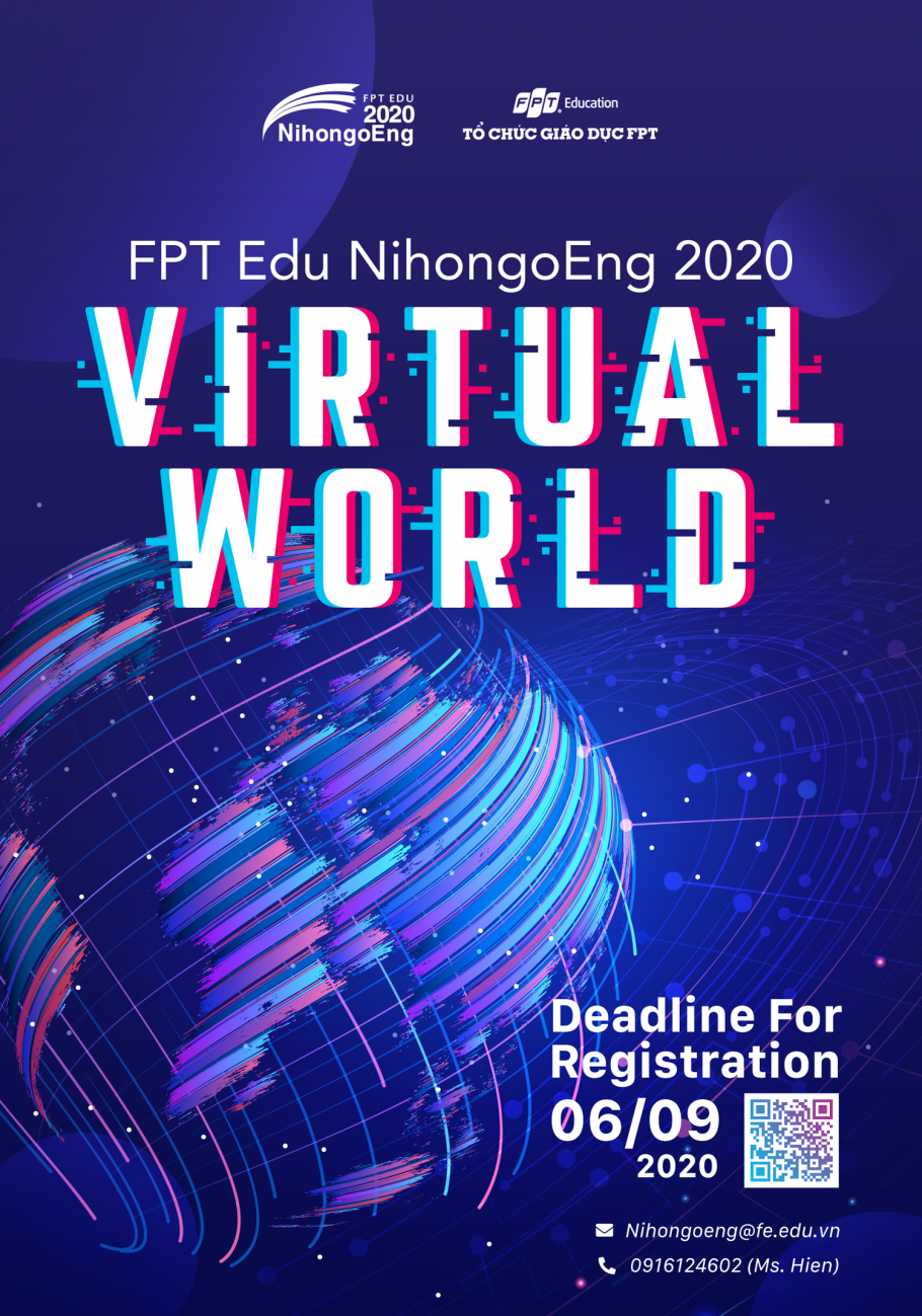 Sân chơi ngoại ngữ dành cho HSSV FPT Edu đã trở lại với chủ đề “Virtual World”