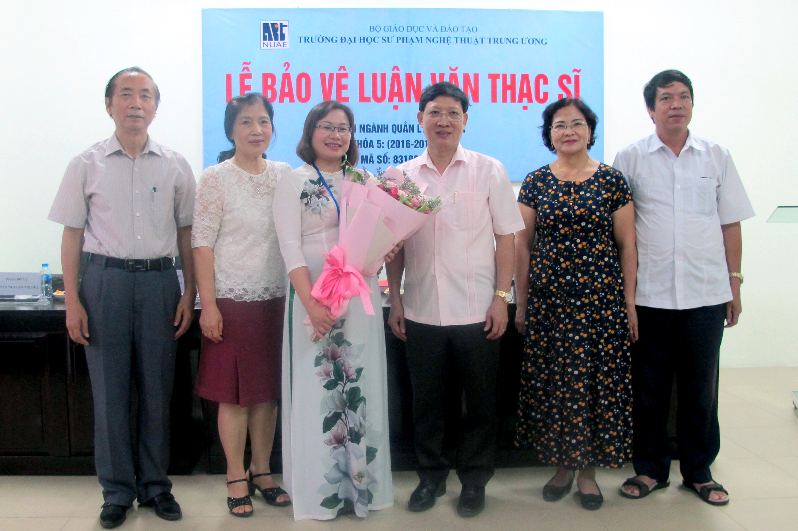 Lễ bảo vệ luận văn Thạc sĩ chuyên ngành Quản lý Văn hóa