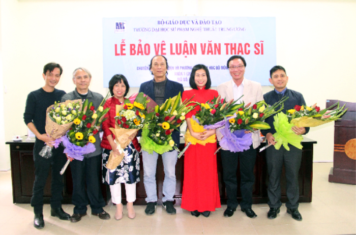 Lễ bảo vệ luận văn Thạc sĩ chuyên ngành Lý luận và Phương pháp dạy học bộ môn Mỹ thuật