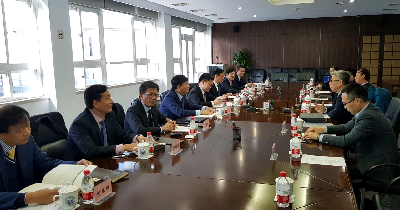 Đoàn Đảng ủy Khối các trường Đại học, Cao đẳng Hà Nội thăm và làm việc các trường đại học Trung Quốc