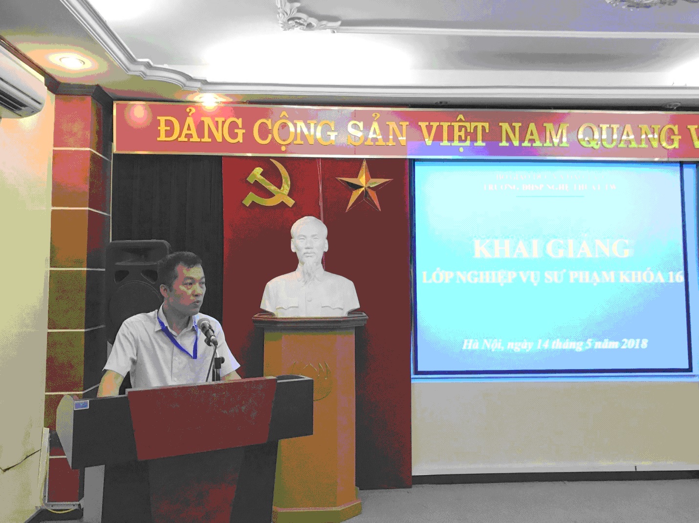 Khai giảng lớp Nghiệp vụ sư phạm khóa 16