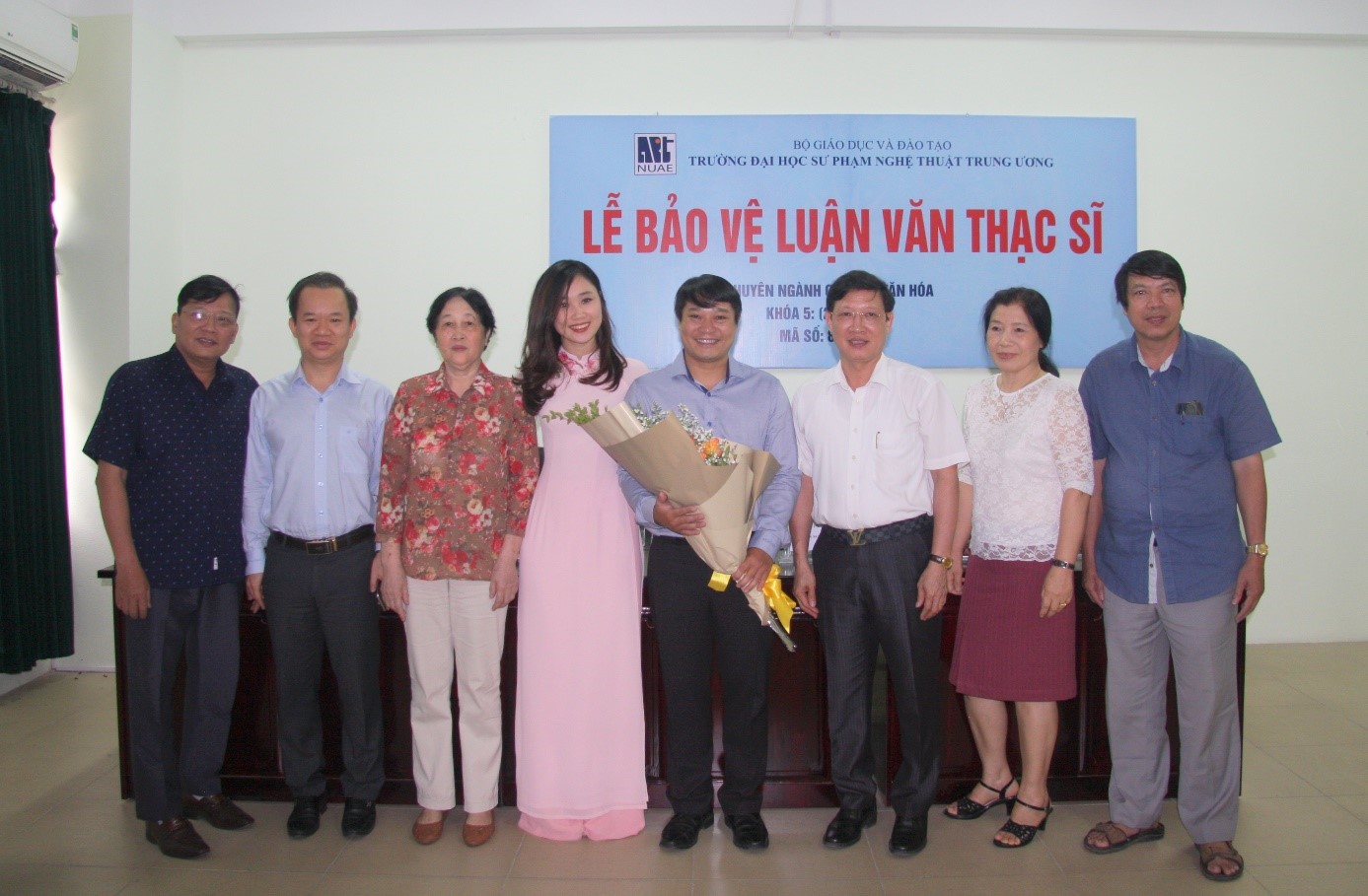 Bảo vệ luận văn thạc sỹ chuyên ngành Quản lý văn hóa