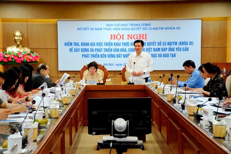 Giáo dục góp phần thực hiện mục tiêu xây dựng con người Việt Nam phát triển toàn diện