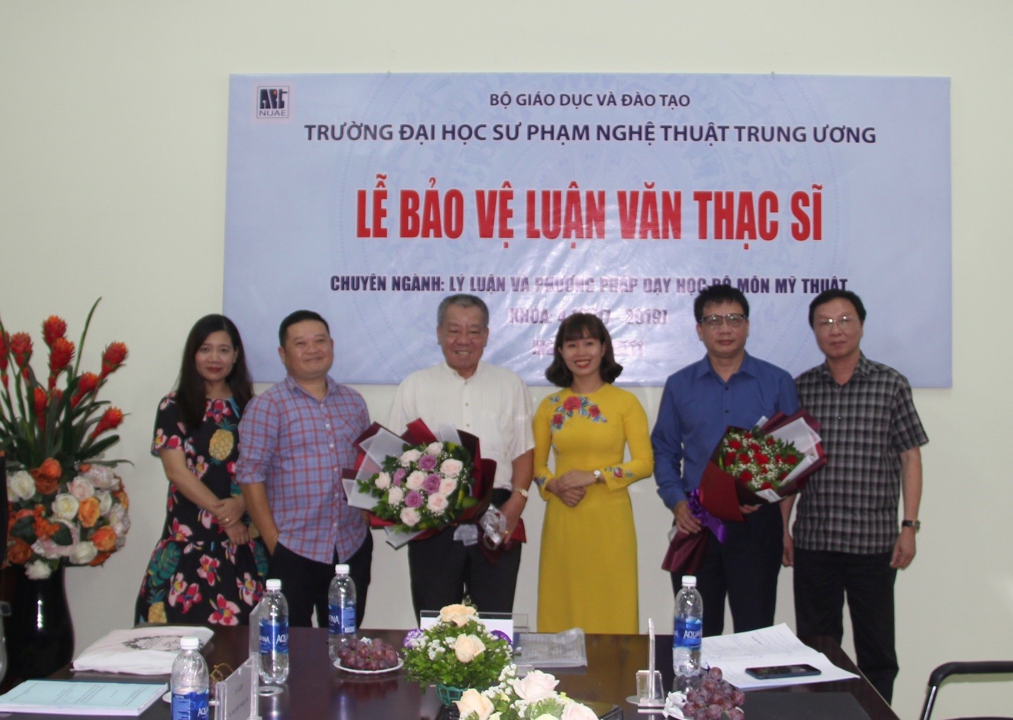 Lễ bảo vệ luận văn của học viên Trương Thị Khánh Trang (K4) – Chuyên ngành Lý luận và Phương pháp dạy học bộ môn Mỹ thuật