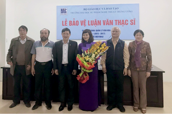 Lễ bảo vệ luận văn Thạc sĩ chuyên ngành Quản lý Văn hóa