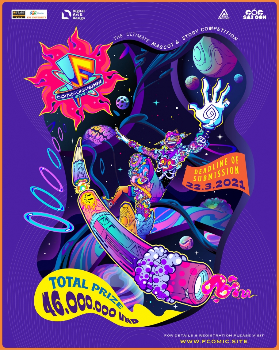 Thử tài thiết kế Mascot và sáng tạo truyện Comic, cơ hội rinh giải lên đến hơn 40 triệu