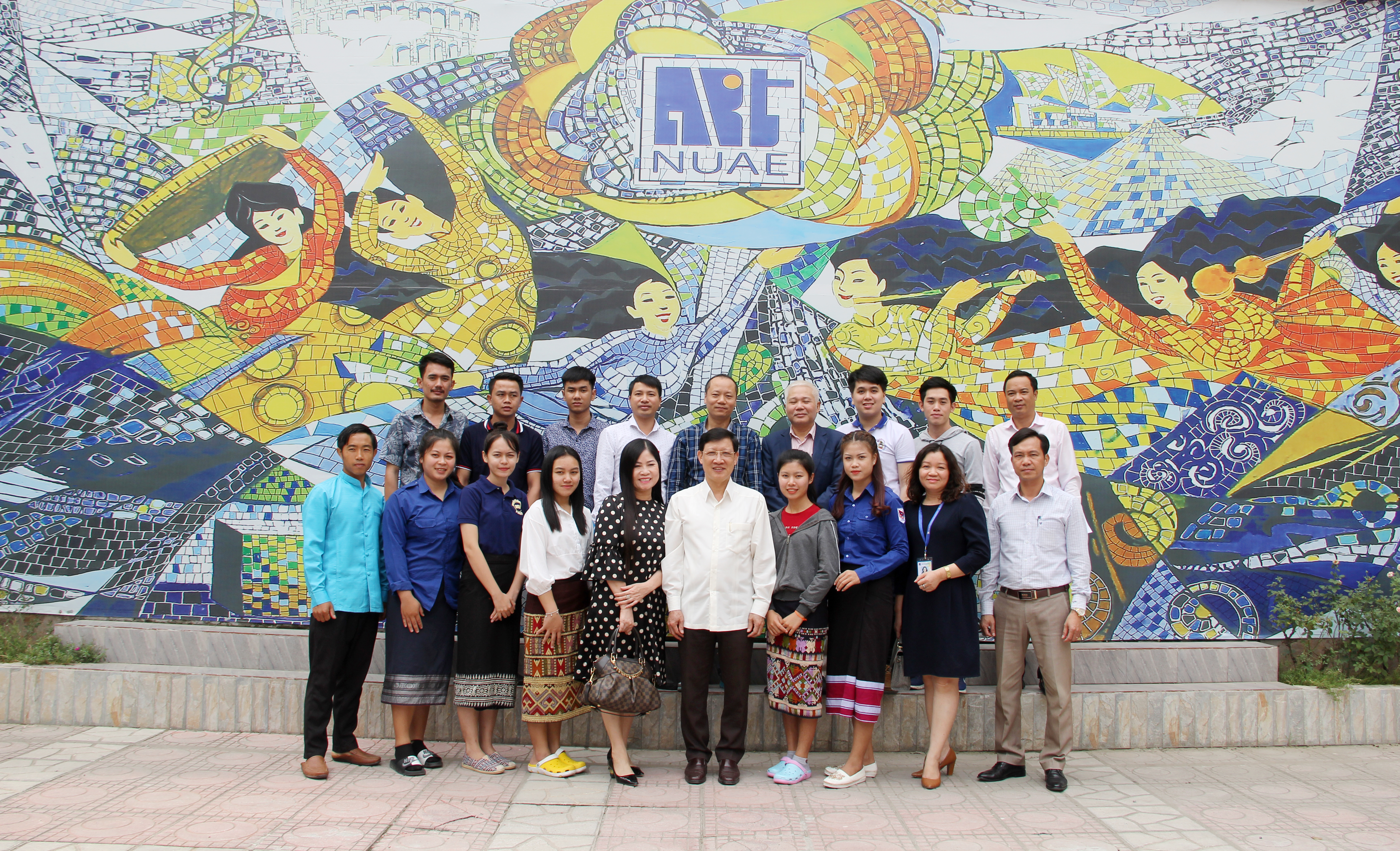 Gặp mặt sinh viên Lào sang học tập tại trường năm học 2019-2020