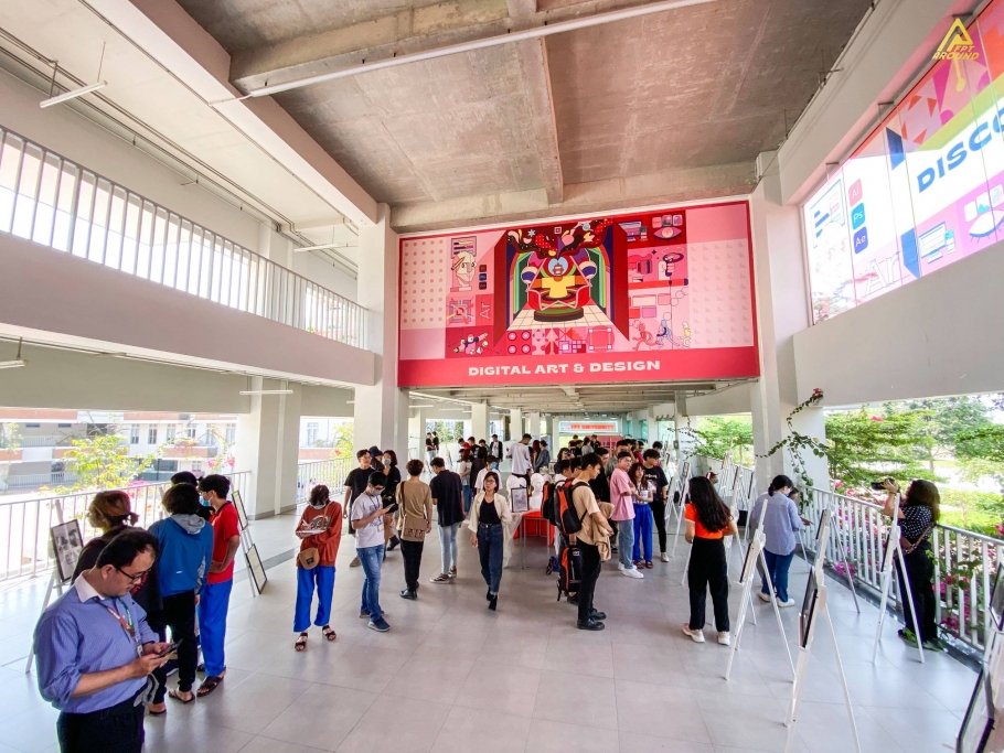 Triển lãm “Unlimited – A mini Showcase” của SV ngành Thiết kế Mỹ thuật số