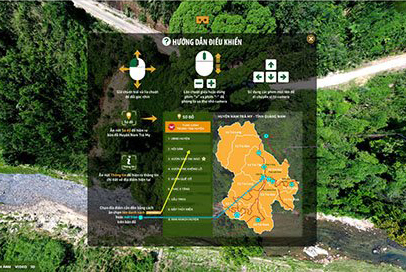 Viện CNTT&TT xây Cổng thông tin thực tế ảo quảng bá du lịch Nam Trà My