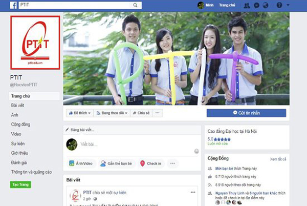PTIT tư vấn tuyển sinh đại học chính quy năm 2018 trực tuyến vào sáng 19/7