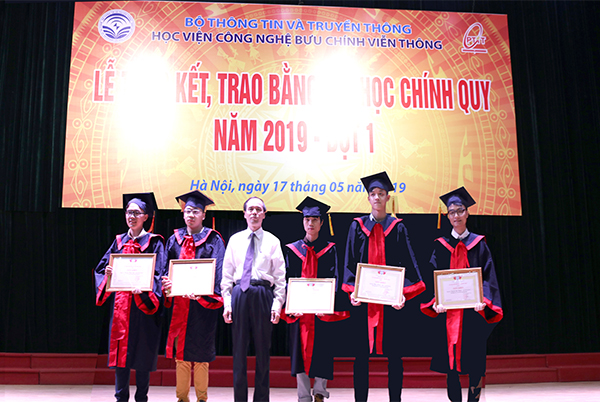 82,3% sinh viên khóa D14 khối ngành kỹ thuật của Học viện có việc làm ngay sau khi tốt nghiệp