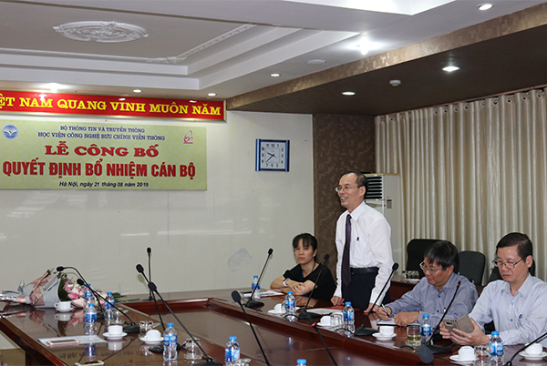 Lễ công bố Quyết định bổ nhiệm cán bộ