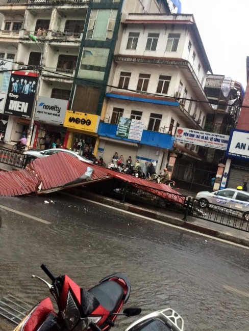 mưa dông, gió giật, Hà Nội