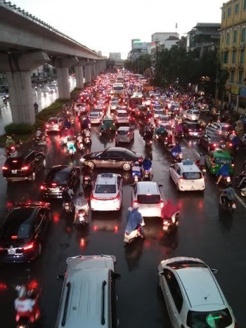 mưa dông, gió giật, Hà Nội