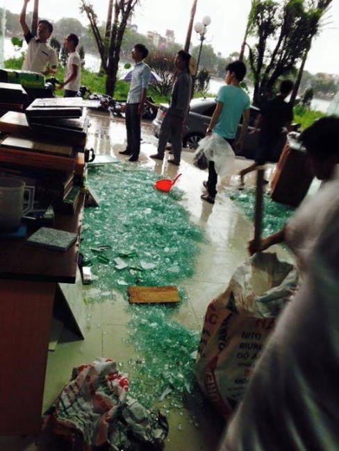 mưa dông, gió giật, Hà Nội