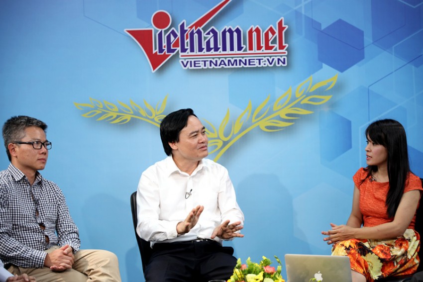 bàn tròn thu hút nhân tài, nhân tài, du học sinh, người tài, người giỏi, Bộ trưởng Phùng Xuân Nhạ, Bộ trưởng Giáo dục, GS Ngô Bảo Châu, Nguyễn Anh Tuấn, Thủ tướng Nguyễn Xuân Phúc, Trường ĐH Bách khoa Hà Nội, hiệu trưởng, thu hút nhân tài, chính sách thu
