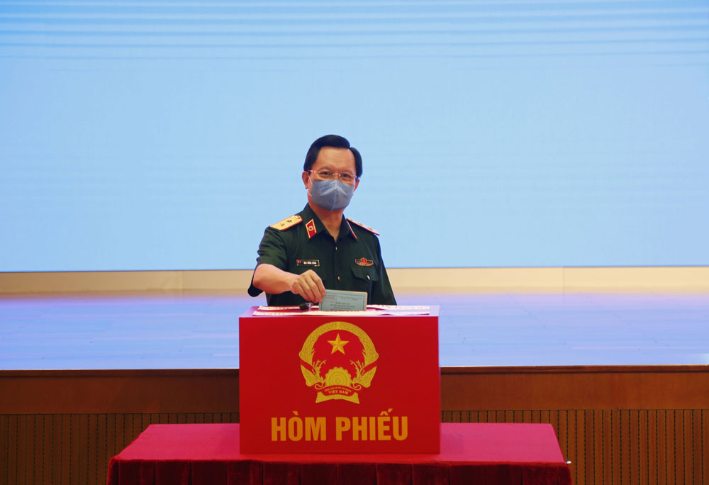 Bệnh viện TWQĐ 108 bảo đảm an toàn cho bầu cử ĐBQH và HĐND các cấp trong bối cảnh dịch bệnh