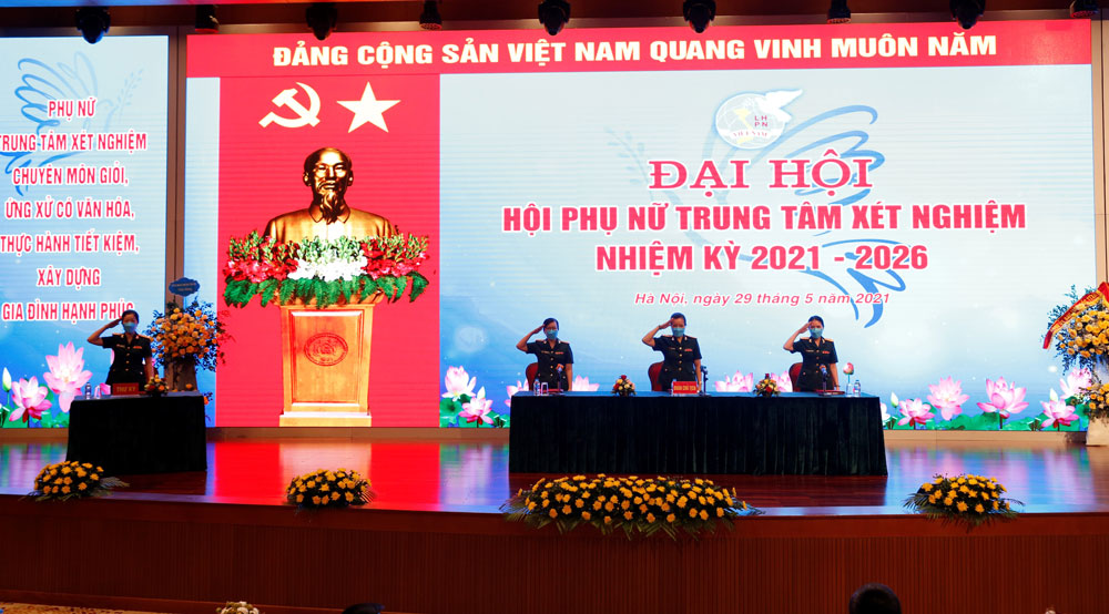Đại hội Hội Phụ nữ cơ sở Trung tâm xét nghiệm nhiệm kỳ 2021- 2026