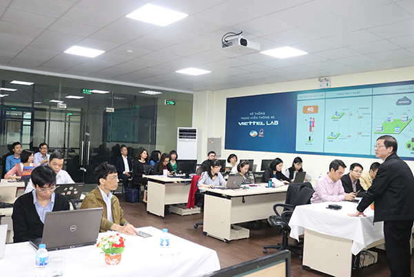 Viettel phối hợp với PTIT tổ chức Lễ khai giảng khoá đào tạo vận hành, khai thác hệ thống Viettel Lab 4G