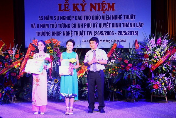 Lễ kỷ niệm 45 năm sự nghiệp đào tạo giáo viên nghệ thuật và 09 năm ngày Thủ tướng Chính phủ ký Quyết định thành lập Trường Đại học Sư phạm Nghệ thuật Trung ương