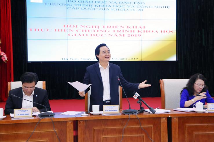 Hội nghị triển khai Chương trình khoa học giáo dục năm 2019