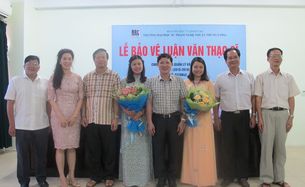 Lễ bảo vệ luận văn Thạc sĩ chuyên ngành Quản lý Văn hóa