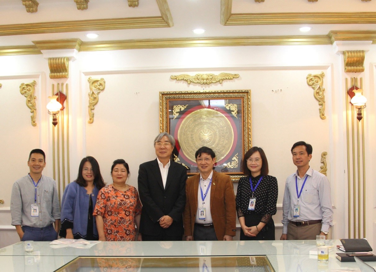 Trao đổi hợp tác giữa Trường ĐHSP Nghệ thuật TW, Việt Nam  với Công ty ISEP KOREA, Hàn Quốc