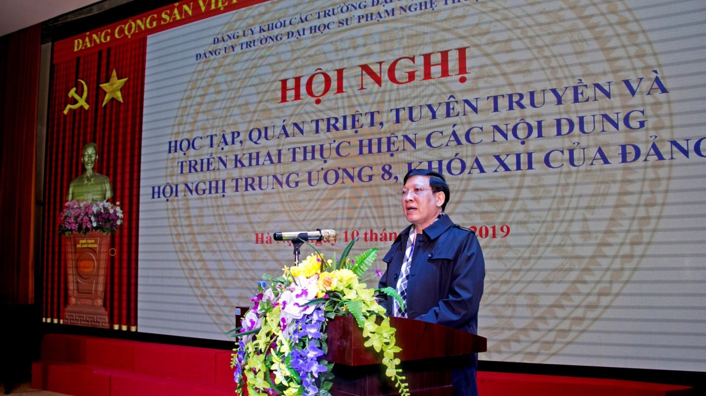 Hội nghị học tập, quán triệt, tuyên truyền và triển khai thực hiện các  nội dung Hội nghị Trung ương 8, khóa XII của Đảng