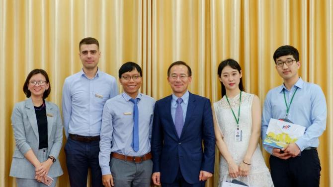Hope to the Future Association làm việc với Đại học Tôn Đức Thắng