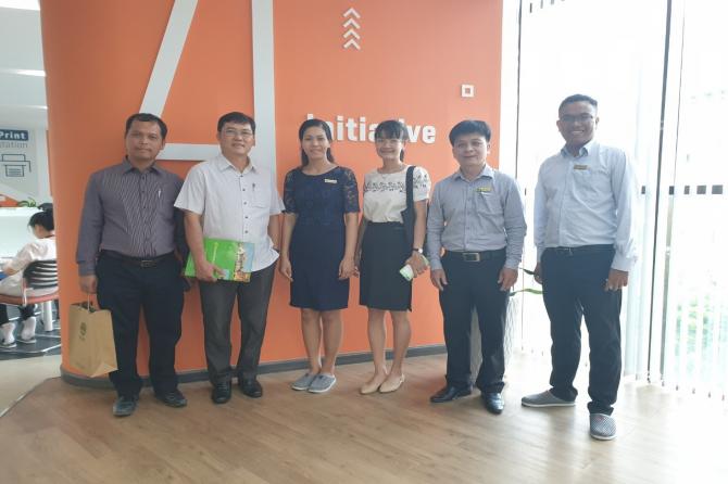 Đại học nông lâm Thành phố Hồ Chí Minh tham quan Đại học Tôn Đức Thắng