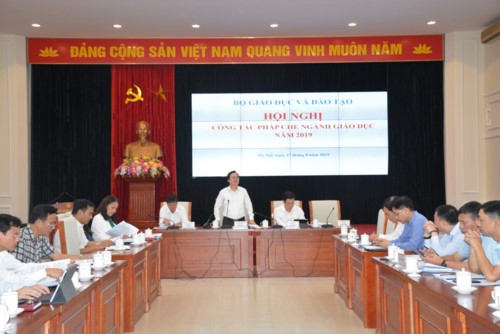 Xây dựng thể chế là một trong những nhiệm vụ được ưu tiên hàng đầu