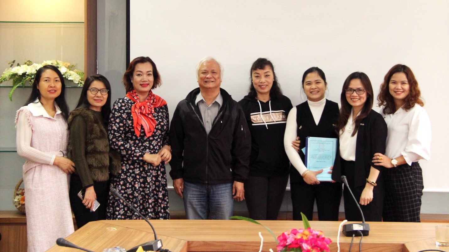 Nghiệm thu đề tài NCKH cấp Bộ “Các giải pháp nâng cao năng lực dạy và học tiếng Anh cho giảng viên, sinh viên ngành Sư phạm Nghệ thuật theo mục tiêu của Đề án Ngoại ngữ Quốc gia 2020”