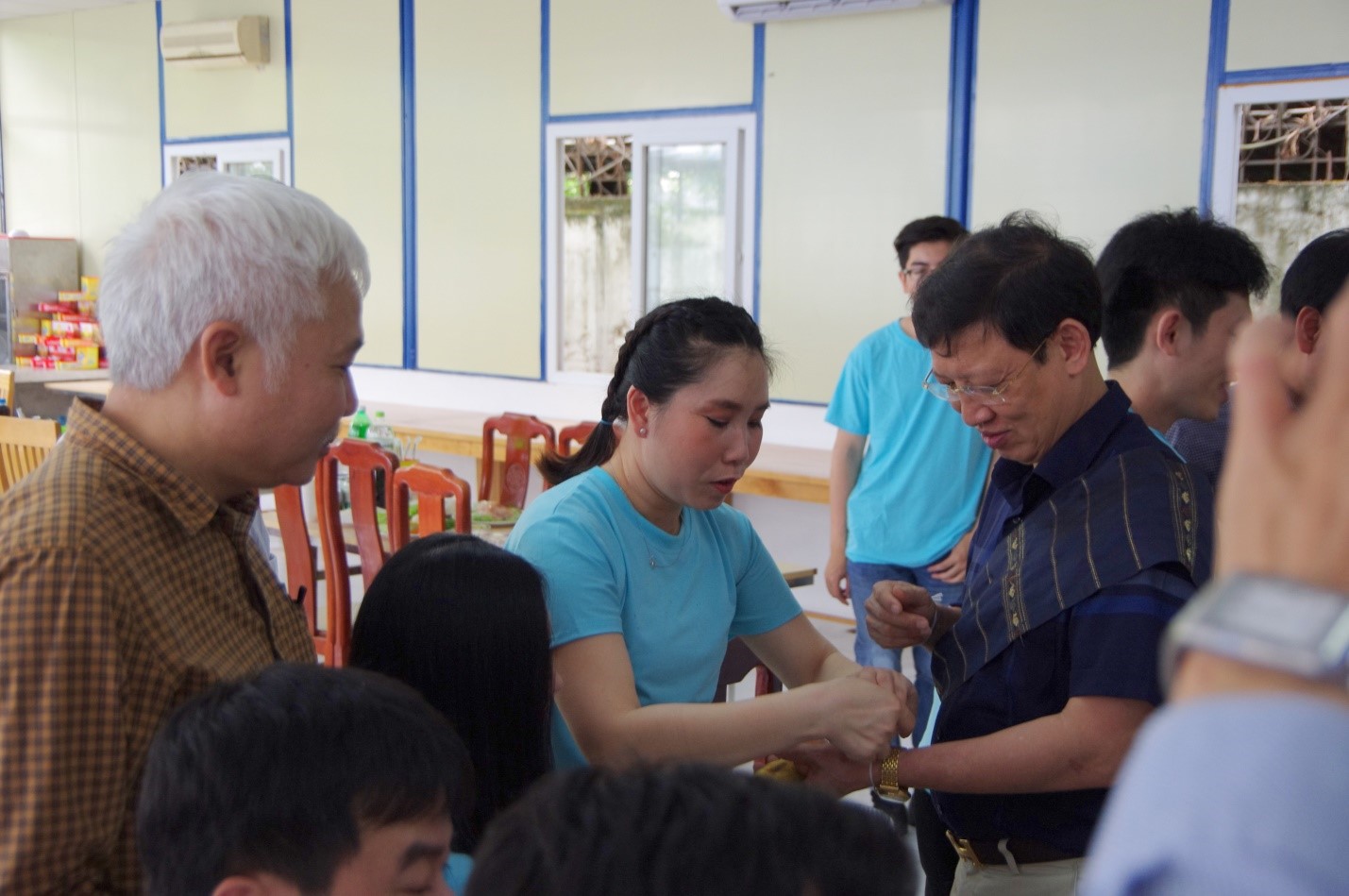 Gặp mặt lưu học sinh Lào nhân dịp Tết cổ truyền BunPiMay Lào