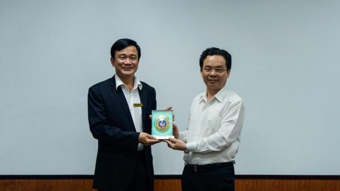 Đại học kinh tế quốc dân thăm và làm việc với Đại học Tôn Đức Thắng