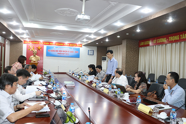 Hội đồng Học viện Học viện Công nghệ Bưu chính Viễn thông  nhiệm kỳ 2020- 2025 họp phiên thứ hai