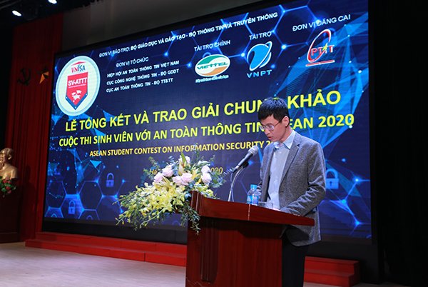 Học viện Công nghệ Bưu chính Viễn thông đăng cai tổ chức thành công vòng chung khảo cuộc thi Sinh viên với An toàn thông tin ASEAN 2020