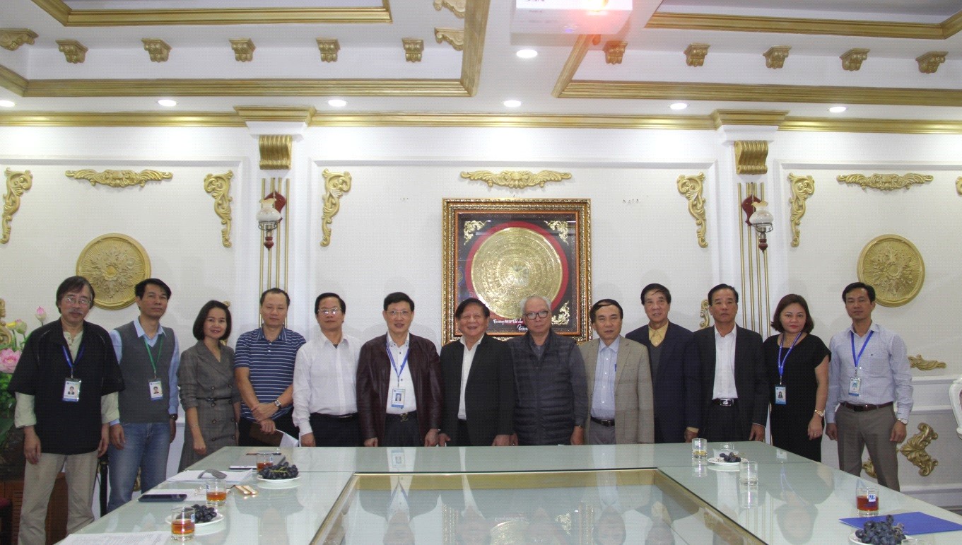 Đoàn công tác của Hiệp hội các trường Đại học, Cao đẳng Việt Nam làm việc với Trường ĐHSP Nghệ thuật TW